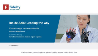 Establishing a more sustainable Asia investment