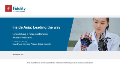 Establishing a more sustainable Asia investment